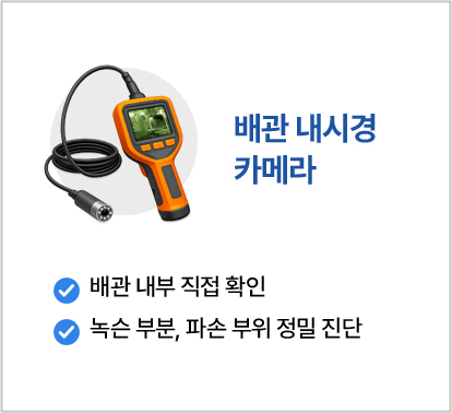 배관 내시경 카메라