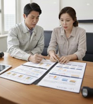 원인 분석 및 견적