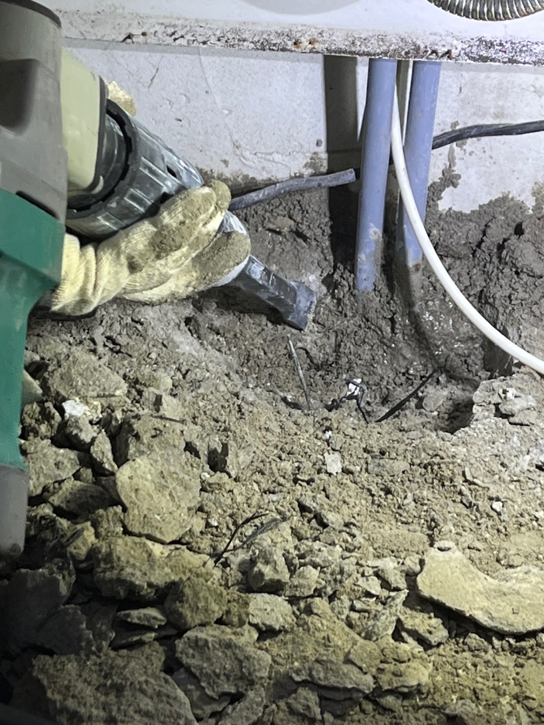 분당 건물 지하 배관 누수, 탐지 후 교체 시공사례