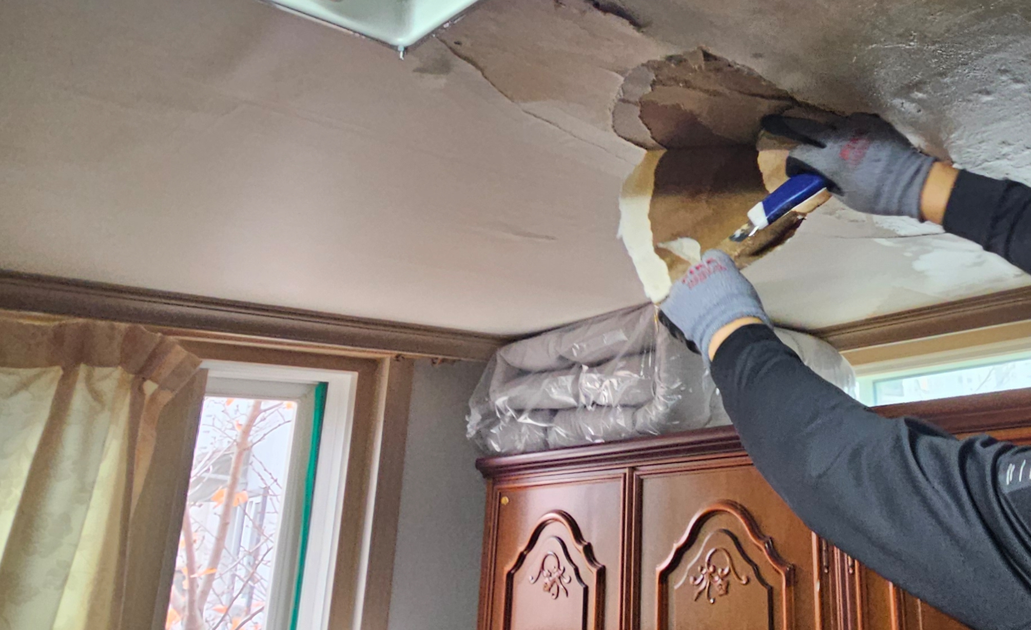 천장 누수 해결 감사합니다